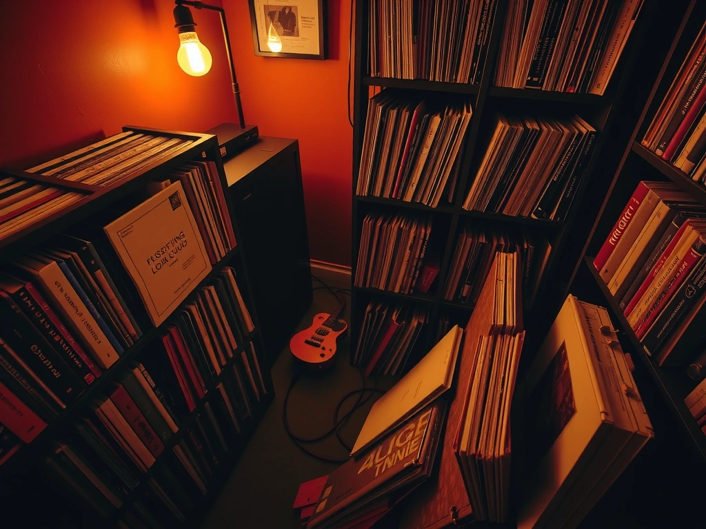 Archival office detail